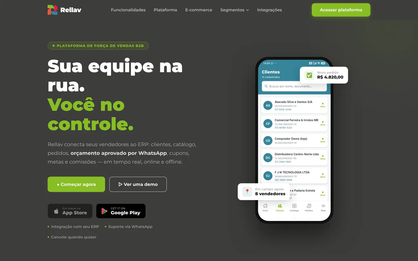 Plataforma SaaS desenvolvida pela FJN